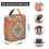 Sac isotherme souple Mandala psychédélique – Imperméable 2