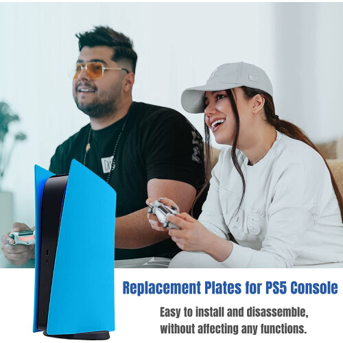 PS5 Digital Edition Frontplatten VLANMON Starlight Blue 1