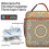 Sac à lunch portable style mandala, isotherme et imperméable 3