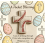 Easter Cross Pendant Keychain Religious Metal Acrylic 3