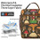 Sac à lunch isotherme avec poignée, portable et réutilisable 2