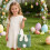 Τσάντα Tote από καμβά, επαναχρησιμοποιούμενη, πράσινο, μεγάλη 2