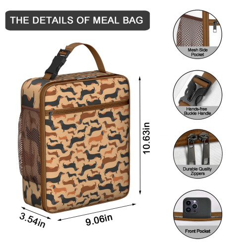 Sac isotherme pour chien, souple, isolé, imperméable et réutilisable 1