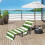 Stripe Beach Chair Cover with Side Pockets Quick Dry 6