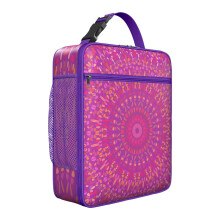 Sac isotherme imperméable à motif mandala (1 pièce)