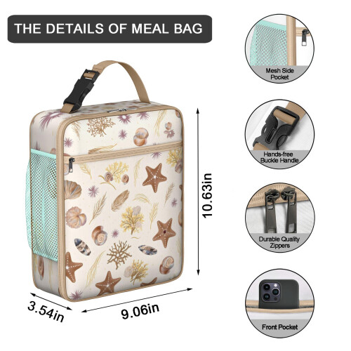 Sac à lunch isotherme avec poignée, étanche et imperméable 2