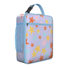 Sac à lunch isotherme avec poignée et motif étoile de mer