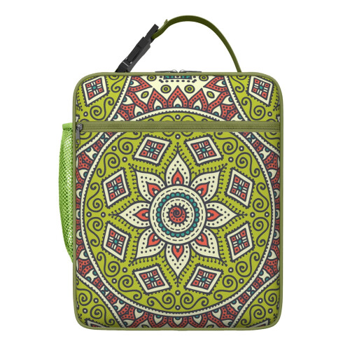 Sac isotherme Mandala psychédélique pour le déjeuner – Isolant thermique, 2