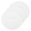 Couvercle de bonde de baignoire blanc, 3 pièces 4