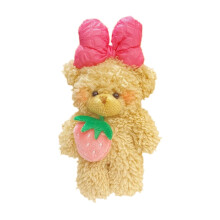 Cloth Bear Doll Pendant Plush Keychain for Bags and