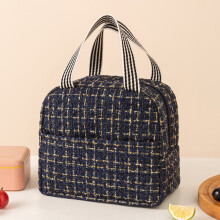 Insulated Portable Lunch Bag 3-Layer Silver Foil Lining