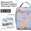 Isolierte Lunchtasche mit Griff im Seestern-Design 2