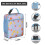 Isolierte Lunchtasche mit Griff im Seestern-Design 3