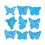 Butterfly Resin Keychain Mold Holographic Epoxy Casting 4