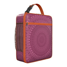 Sac isotherme imperméable à lunch, motif mandala, 1 pièce
