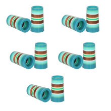 Golf Iron Ferrules Colorful Striped 0.35in 0.37in
