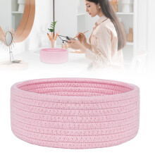 Paniers en corde tressée style bohème en coton (lot de 3)