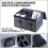 Stackable Dish Storage Containers with Removable Plates and 5