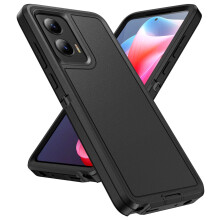 Motorola Moto G Stylus5G2024 Kraftigt Hybridskal Svart