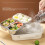 Stainless Steel Lunch Box 3-Compartment 1.2L Grey 5