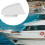 Marine Intake Exhaust Cowl 3 Inch White 5
