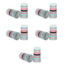Golf Iron Ferrules Colorful Striped 0.35in 0.37in