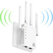 WiFi Extender Signal Booster 1200Mbps for All Routers