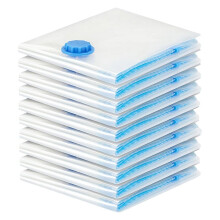 Sacs de rangement sous vide pour vĂŞtements 40 x 30 cm, lot de 10
