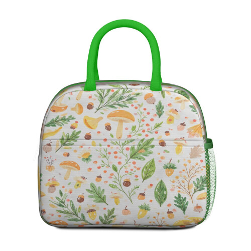 Sac à lunch en forme de champignon, isotherme, étanche et réutilisable 1