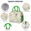 Sac à lunch en forme de champignon, isotherme, étanche et réutilisable 4