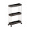 3-Tier Narrow Rolling Storage Cart with Shelves 1