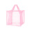 Foldable Mesh Laundry Basket 13 x 13 x 13 in Transparent 1