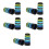 Golf Iron Ferrules Colorful Striped 0.35in 0.37in 1