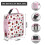 Ladybug thermal lunch box reusable cooler bag with handle 2