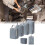Cubes de compression gris, lot de 6, vêtements respirants 6