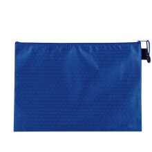 Pochette A5 imperméable à fermeture éclair, motif football, 23 x 18 cm