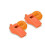 Emergency Whistle Orange Floating 100 Pcs 1