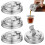 304 Stainless Steel Mason Jar Lid 4 Pcs 1