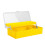 Two-Layer Fishing Box Yellow with Multi-Compartment Design 1
