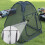 Camping Mesh Tent Single Person Automatic Opening with 6