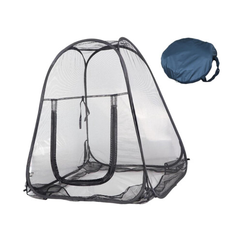 Camping Mesh Tent Single Person Automatic Opening with 2