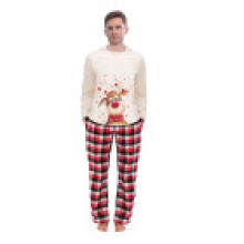 (Elk Papa, 2XL) Tree Elk Christmas Pyjamas Family Matching Boy Girl Nightwears Set Sleepwear