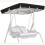 Outdoor Waterproof Swing Canopy Cover Set 4