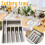 Kitchen Silverware Tray Classic 7-Compartment Flatware 2