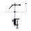 Fly Tying Vise Professional Rotary with Long Handle and 3