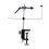 Fly Tying Vise Professional Rotary with Long Handle and 4