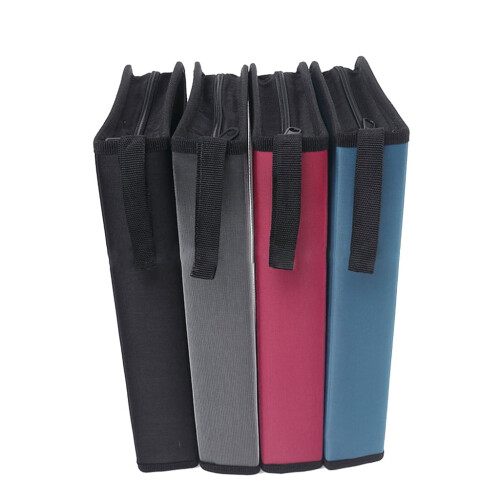 CD DVD booklet holder fabric cloth case organizer 2