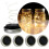 Solar Powered LED Light for Mason Jar Lid with 20 LEDs and 1