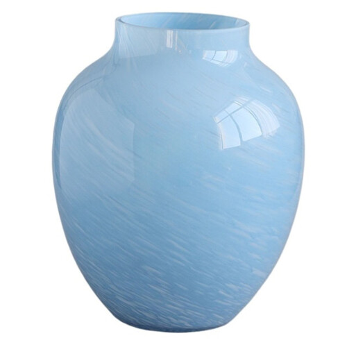 Glasvas med gradientdesign, 23 cm