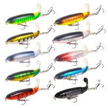 Whopper Fishing Lure Floating Popper for Bass 10 Pcs